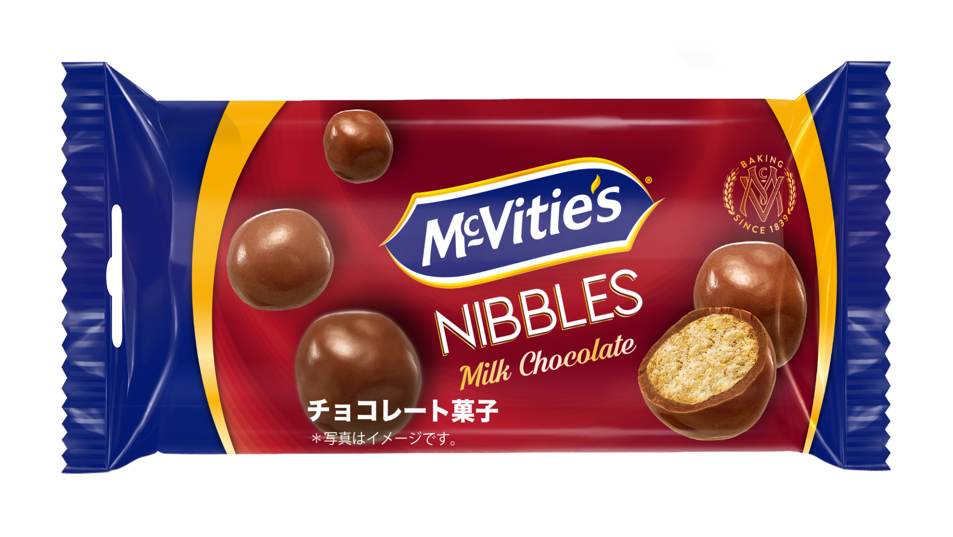 マクビティ　ニブルズミルクチョコレート